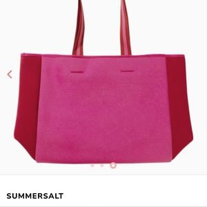 Summersalt Neoprene Tote Bag Pink/Red
